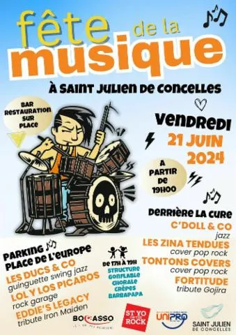 Image qui illustre: Fête de la Musique à Saint Julien de Concelles
