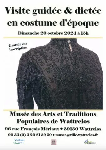 Image qui illustre: Visite guidée & dictée en costume d'époque