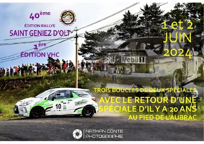 Image qui illustre: 40ème Rallye Automobile Régional De St Geniez D'olt