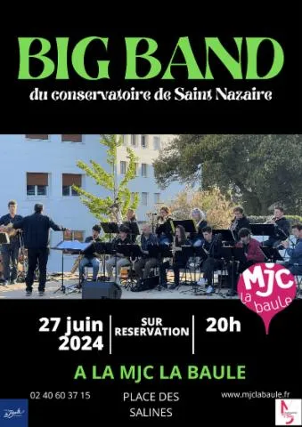 Image qui illustre: Concert du Big Band du Conservatoire de Saint-Nazaire