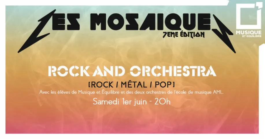 Image qui illustre: Les Mosaïques - Rock and orchestra