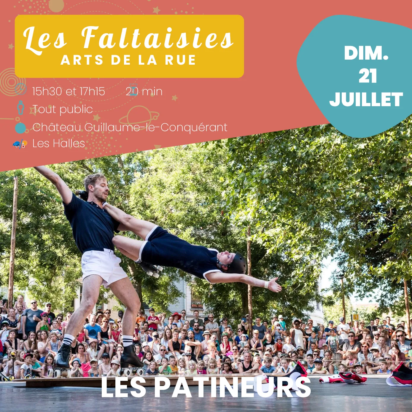 Image qui illustre: Festival "les Faltaisies" - Les Patineurs à Falaise - 0