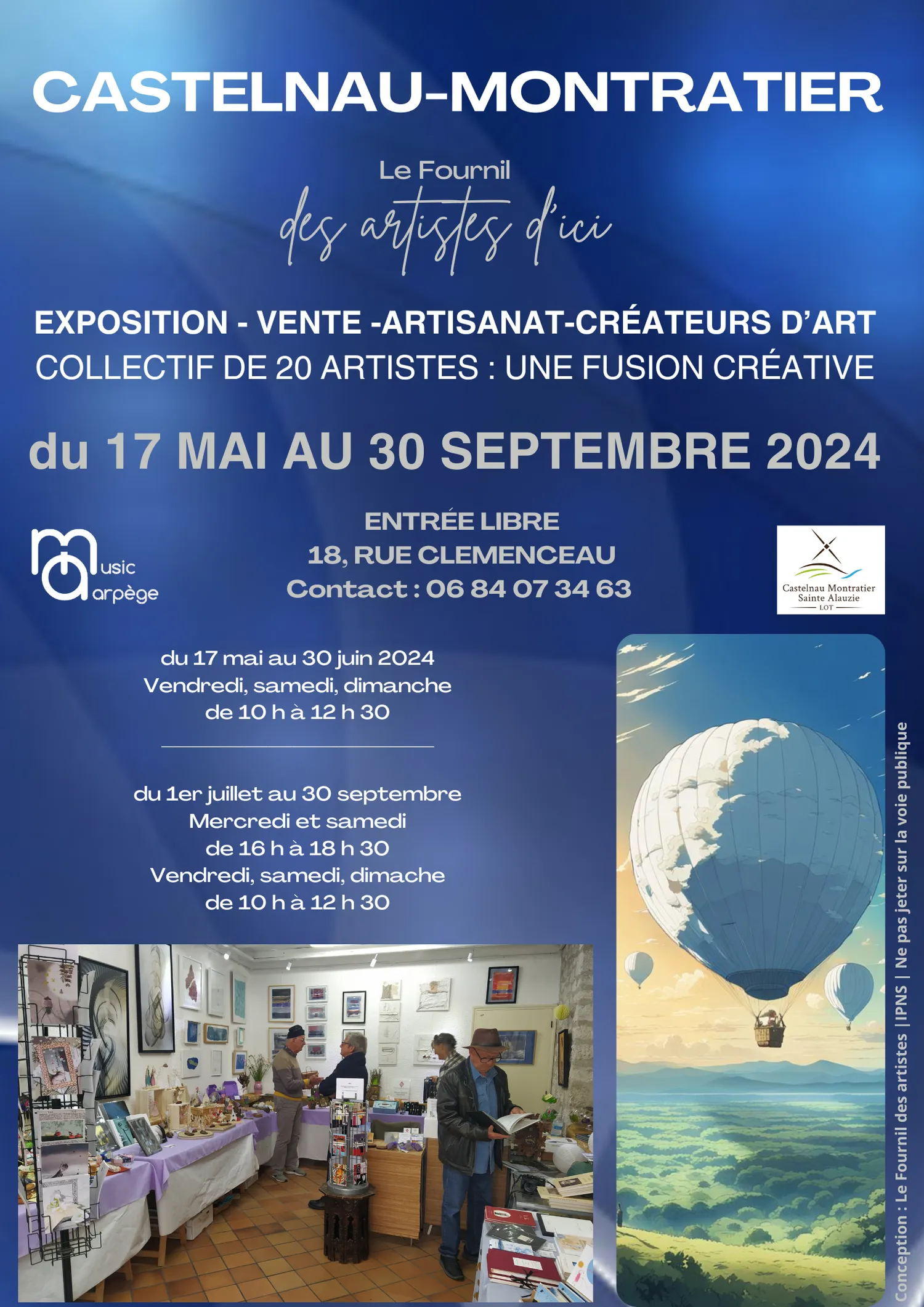 Image qui illustre: Exposition : Le Fournil Des Artistes D'ICI à Castelnau Montratier-Sainte Alauzie - 0