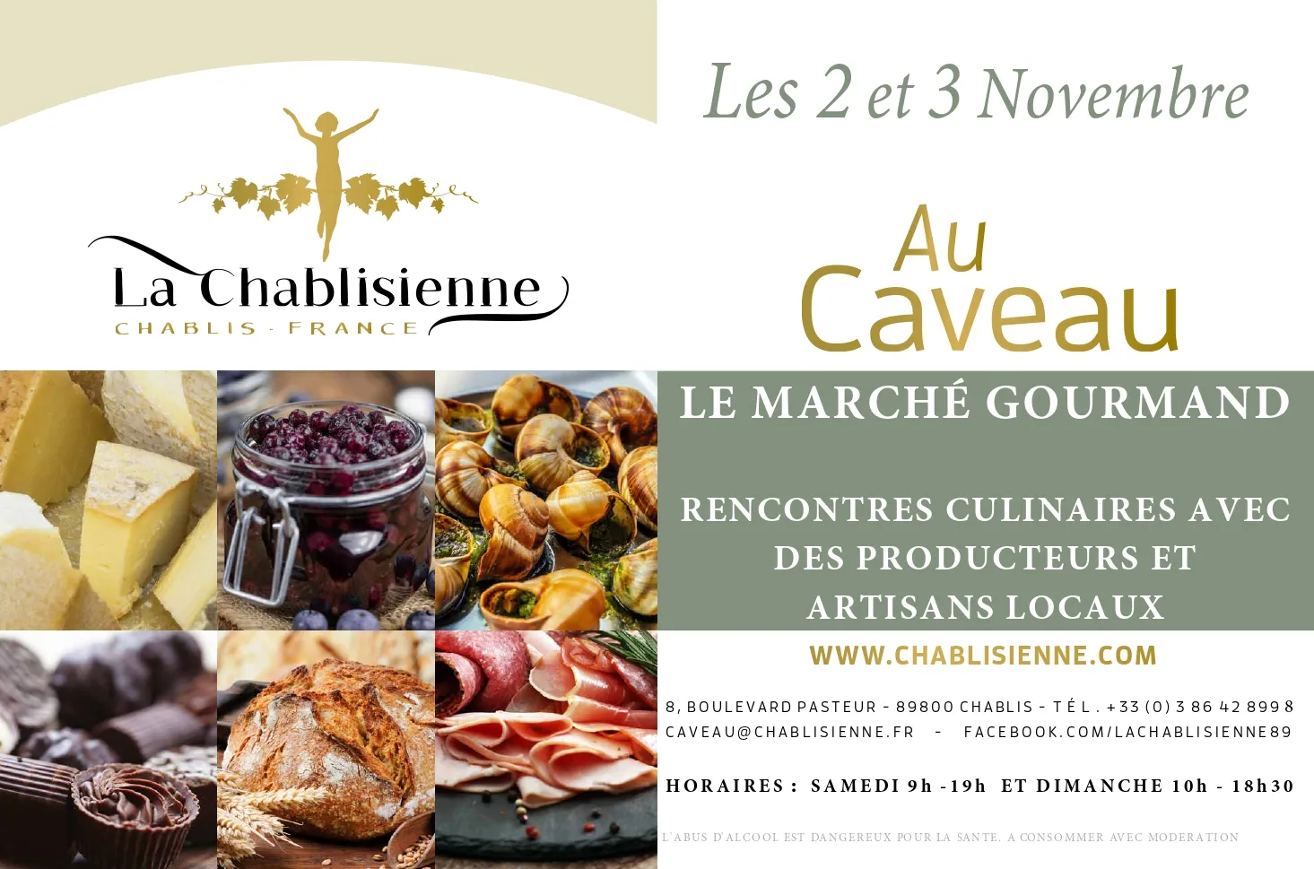 Image qui illustre: Le Marché gourmand de La Chablisienne  à Chablis - 0