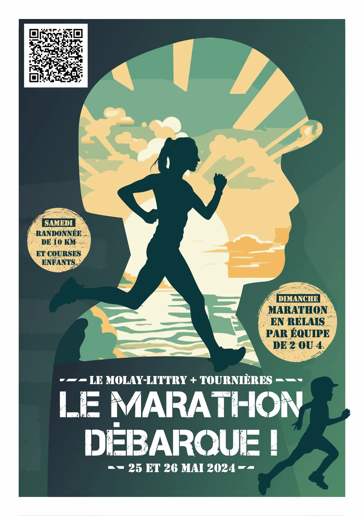 Image qui illustre: Le Marathon Débarque ! à Tournières - 0