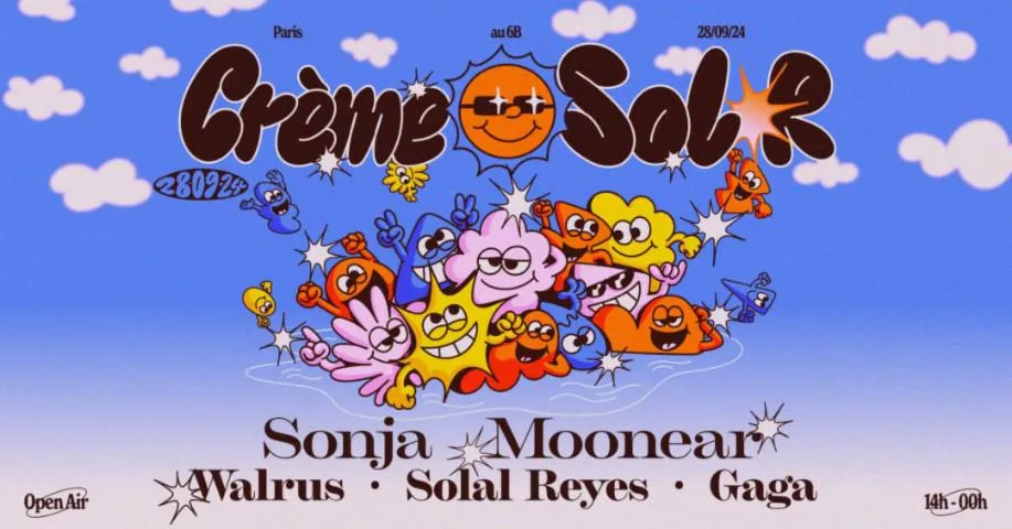 Image qui illustre: La Creme SOL-R : Sonja Moonear, Walrus, Solal Reyes & Gaga