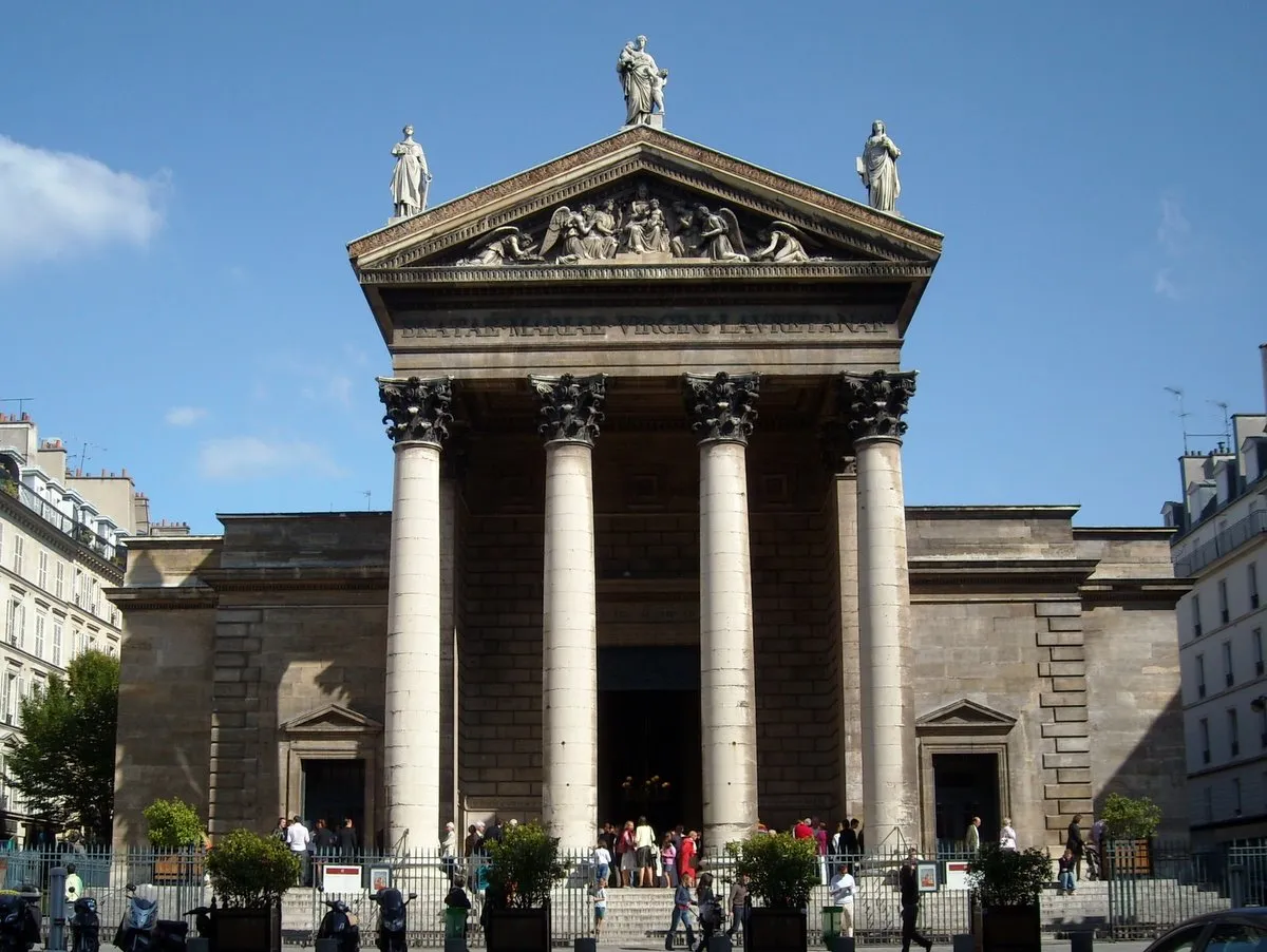 Image qui illustre: Eglise Notre Dame de Lorette à Paris - 0