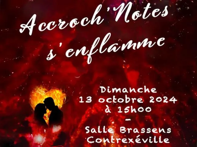 Image qui illustre: Spectacle De Chant : Accroch'notes S'enflamme