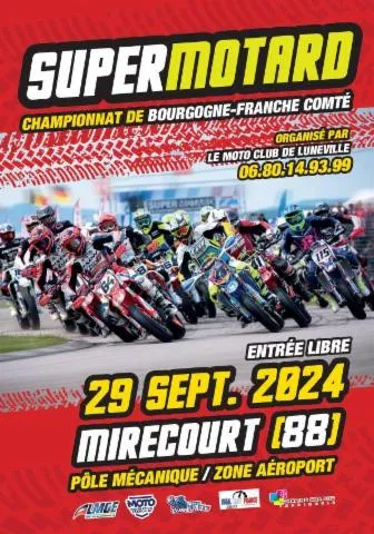 Image qui illustre: Supermotard Championnat De Bourgogne Franche Comté