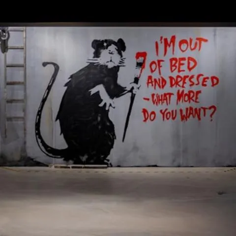 Image qui illustre: The World of Banksy : Exposition Paris