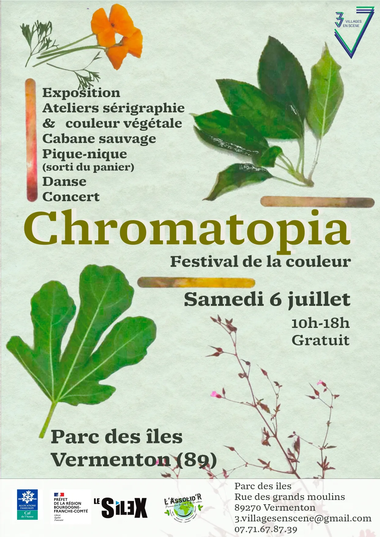 Image qui illustre: Chromatopia : festival de la couleur à Vermenton - 0