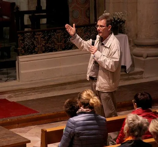 Image qui illustre: Conférence sur le peintre Giovanni Masutti par Jean-Louis Lambert à l’église Saint-Cybard