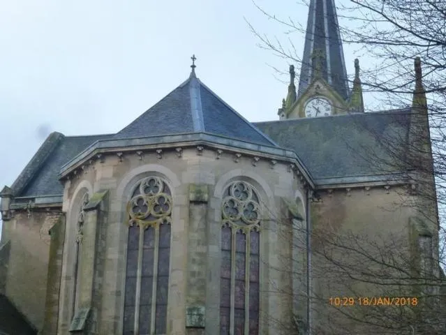 Image qui illustre: Eglise Saint-Clément de Broussey-Raulecourt