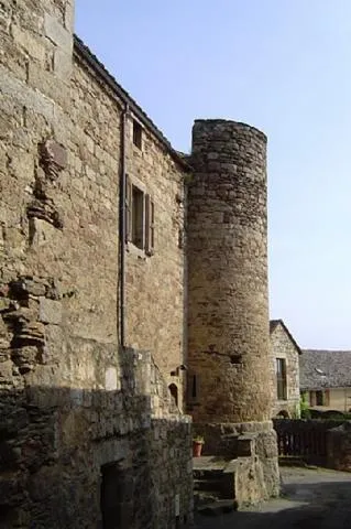 Image qui illustre: Vestiges des remparts de Castelnau-Pégayrols