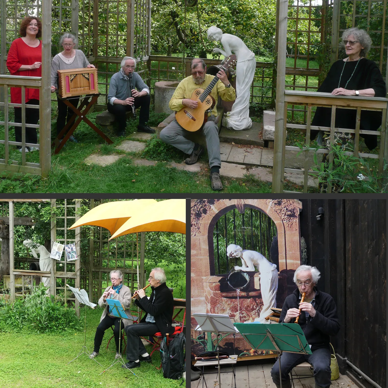 Image qui illustre: Concert dans un jardin philosophe à Bœrsch - 0