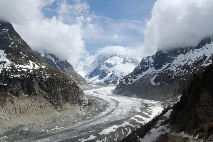 Image qui illustre: Glacier de la Mer de Glace