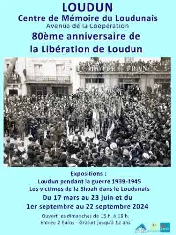 Image qui illustre: Exposition "80ème anniversaire de la Libération de Loudun"