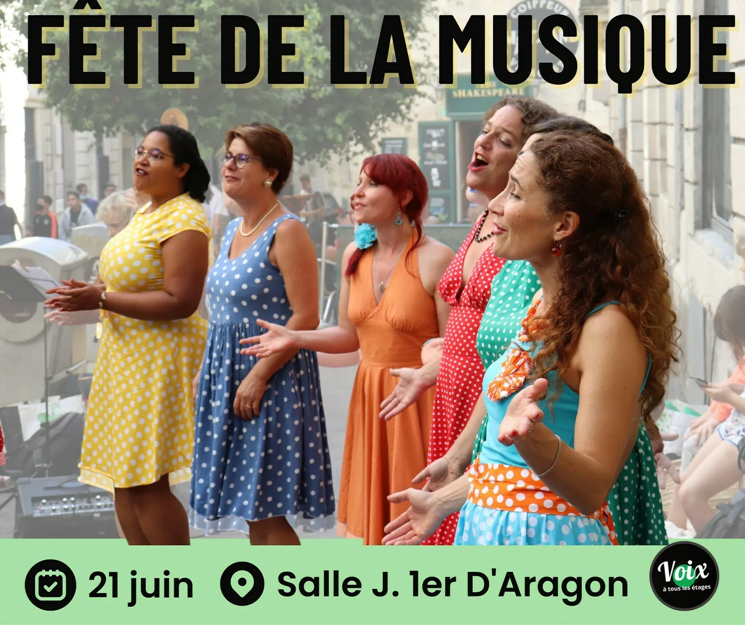 Image qui illustre: Concert de 5 chœurs de Voix à tous les Étages à Montpellier - 0