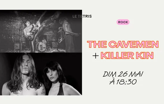 Image qui illustre: Concert : The Cavemen + Killer Kin à Le Havre - 0