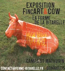 Image qui illustre: Exposition Fincart & Cow De La Bitarelle à Camps-Saint-Mathurin-Léobazel - 0