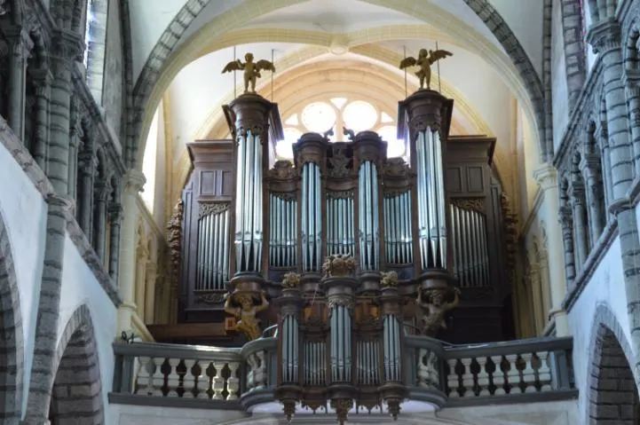 Image qui illustre: Concert d'orgue à la collégiale Saint-Anatoile de Salins-les-Bains
