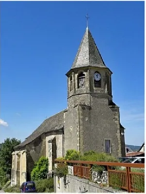 Image qui illustre: Église De Mandailles à Castelnau-de-Mandailles - 0