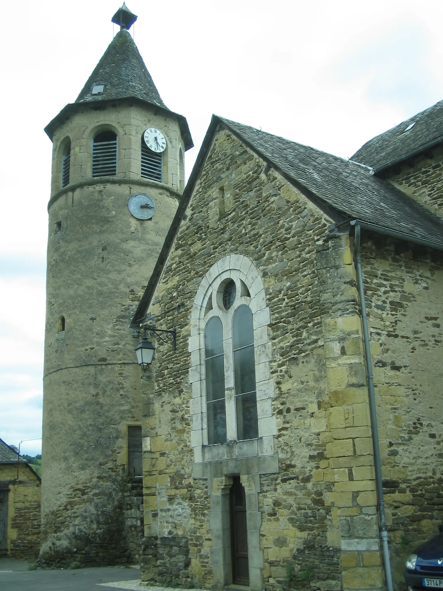 Image qui illustre: Église De Mandailles à Castelnau-de-Mandailles - 1