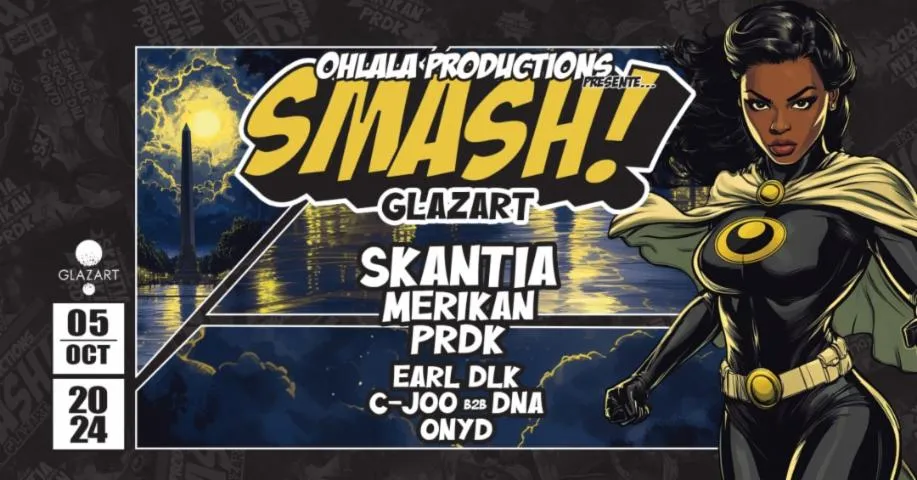 Image qui illustre: SMASH #6 : SKANTIA, MERIKAN, PRDK, EARL DLK, ONYD & more