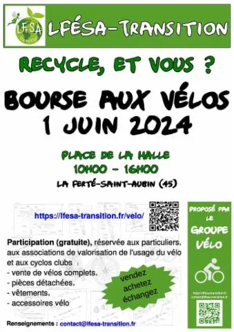 Image qui illustre: Bourse Aux Vélos • La Ferté Saint Aubin