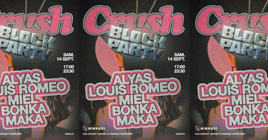 Image qui illustre: Festival Ninkasi — Open Air : Crush Block Party