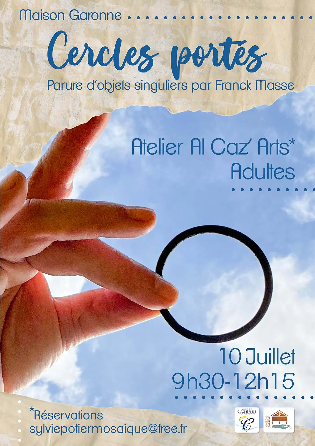 Image qui illustre: "cercles Portés" Parure Et Objet Singulier à Cazères - 0