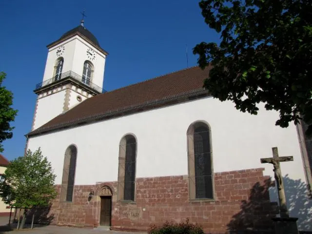 Image qui illustre: Eglise Sainte Richarde Marlenheim