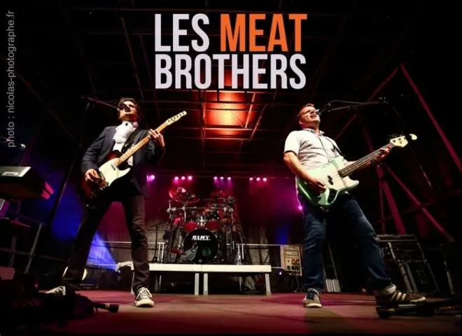 Image qui illustre: Concert Sully Plage 2024 - Les Meat Brothers