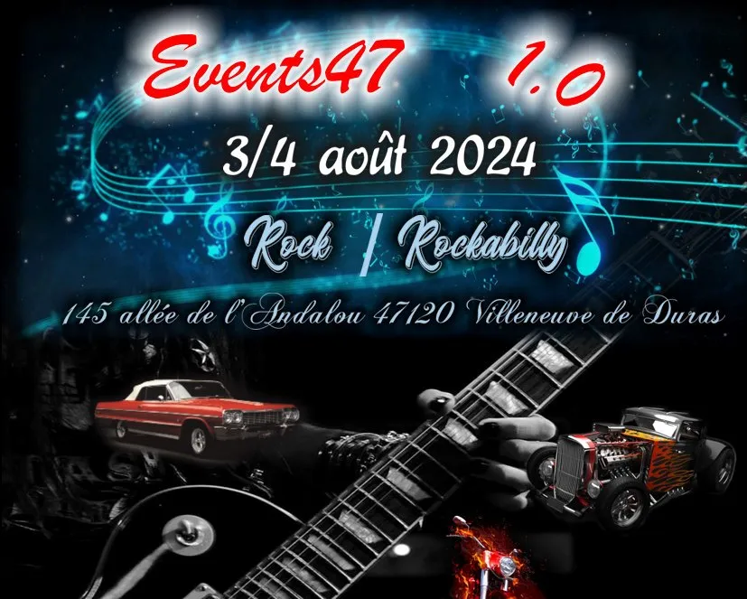 Image qui illustre: Festival Rock Et Rockabilly Par Events 47 À L'andalou à Villeneuve-de-Duras - 0