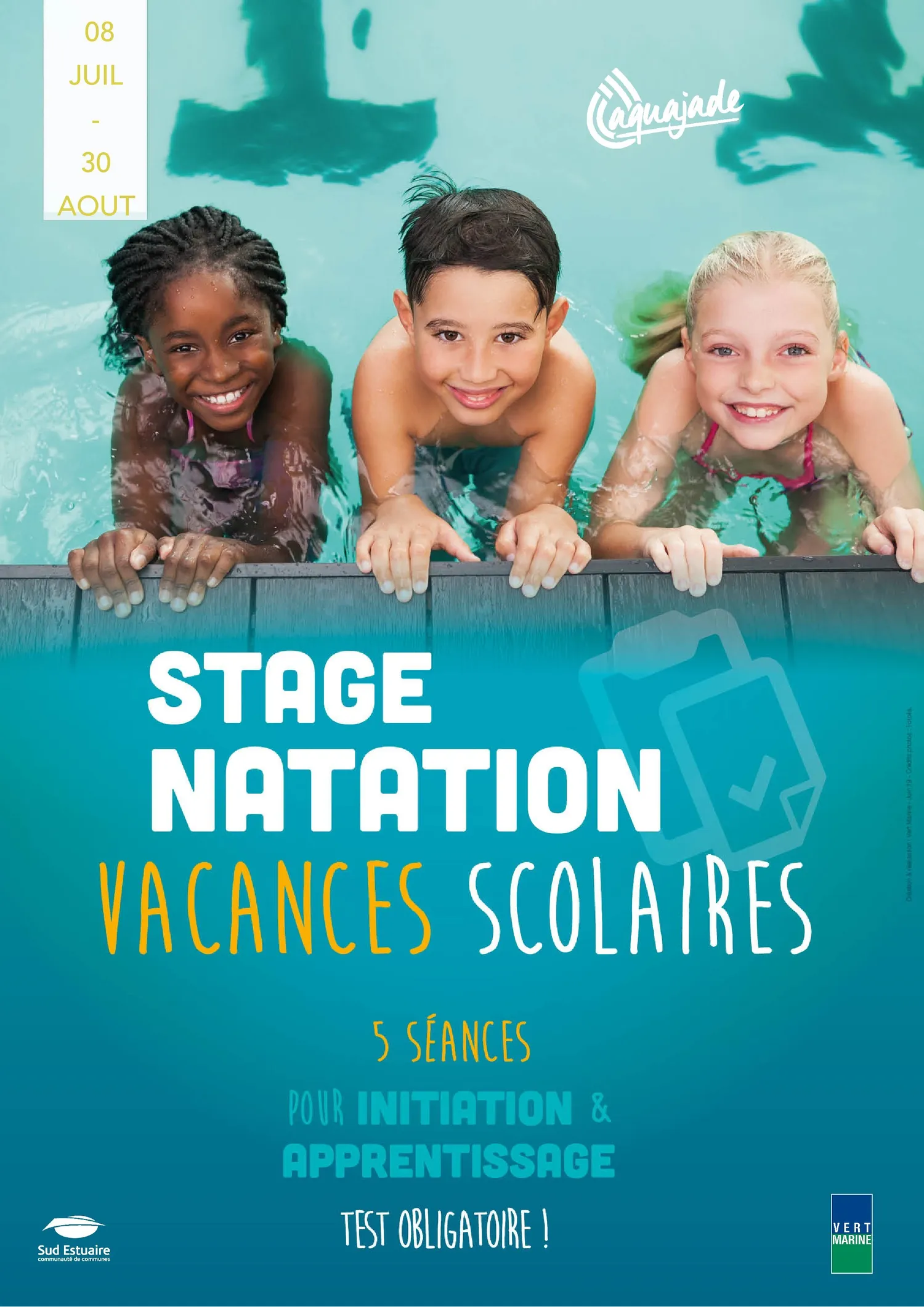 Image qui illustre: Stage De Natation À Aquajade à Saint-Brevin-les-Pins - 1