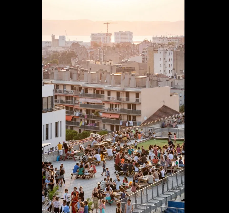 Image qui illustre: Friche Belle de Mai toit terrasse à Marseille - 1