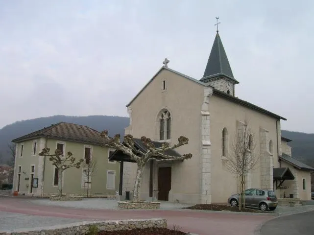 Image qui illustre: Eglise de Musièges