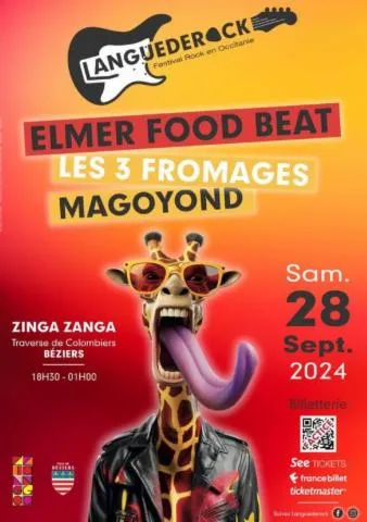 Image qui illustre: Languererock: Elmer Food Beat- Les 3 Fromages-magoyond