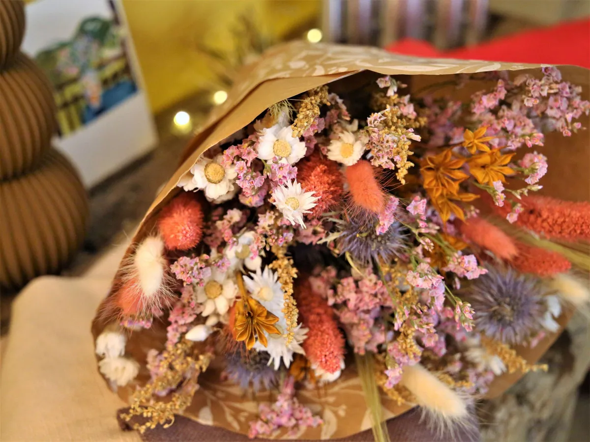 Image qui illustre: Réalisez votre bouquet de fleurs séchées à Annecy - 2