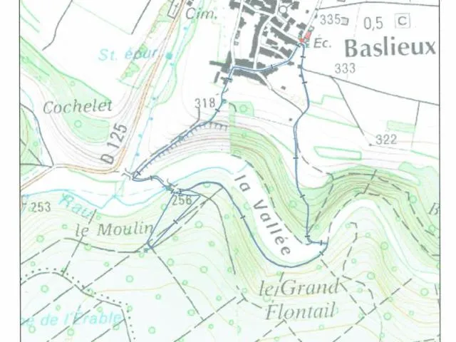 Image qui illustre: Sentier Pédestre Le Baslieux