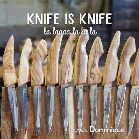 Image qui illustre: Réalisez votre couteau en bois d'olivier