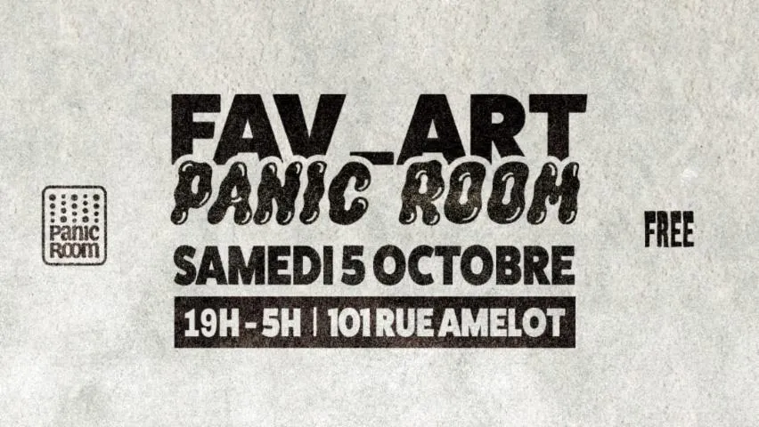 Image qui illustre: Fav_art X Panic Room