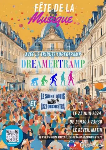Image qui illustre: Dreamertramp -tribute to supertramp & Saint Louis Jazz Orchestra