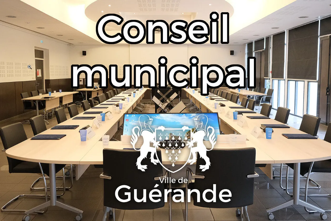 Image qui illustre: Conseil municipal Juin 2024 à Guérande - 0