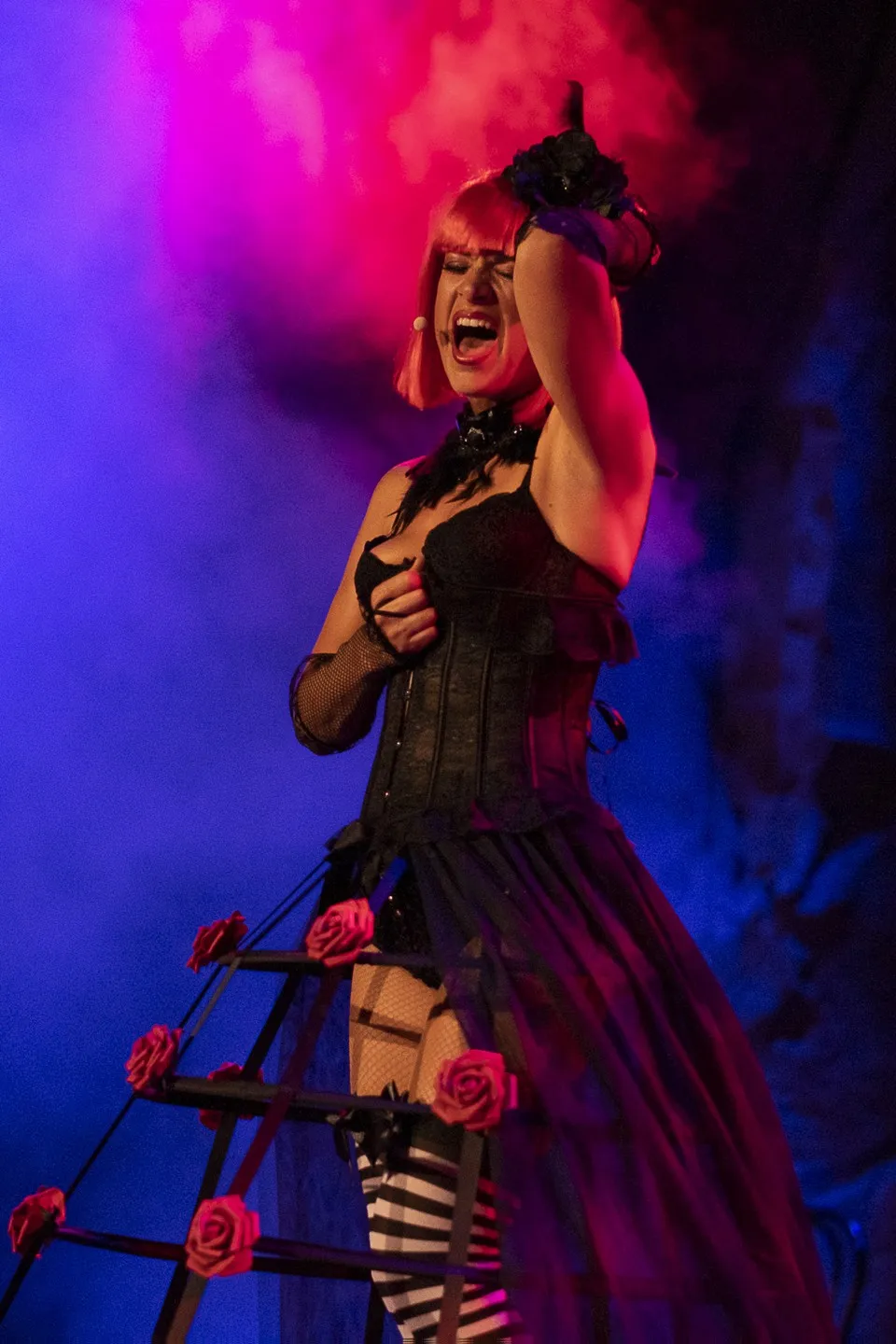 Image qui illustre: La Fourmi Rouge - Cabaret-spectacles à Laàs - 1