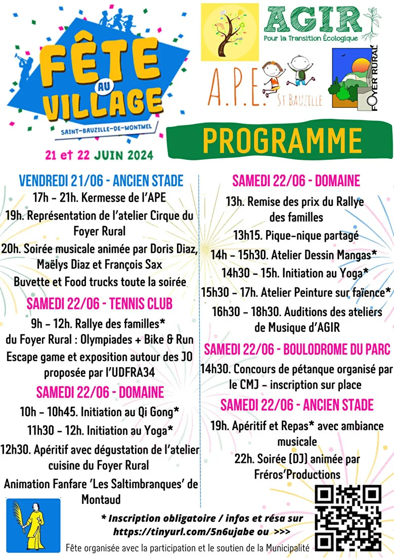 Image qui illustre: Fête Au Village à Saint-Bauzille-de-Montmel - 0