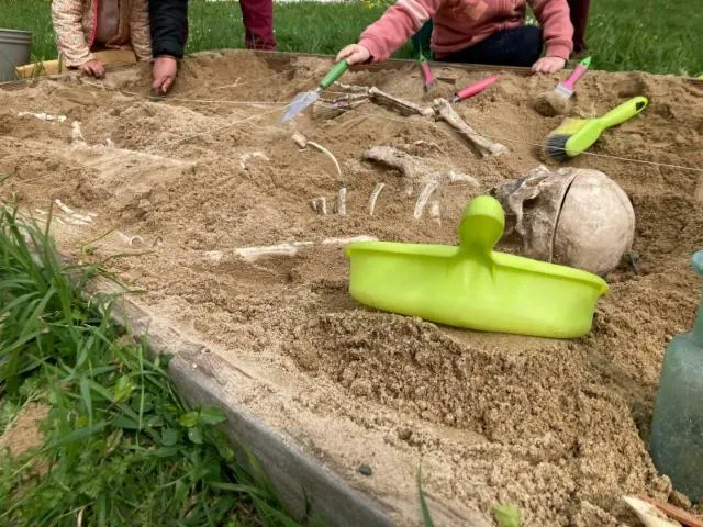 Image qui illustre: Les enfants deviennent archéologues !