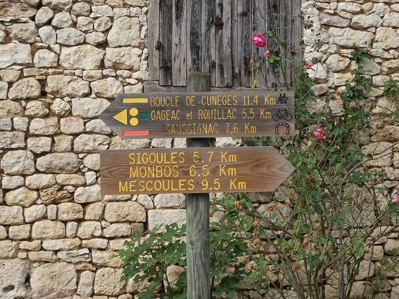 Image qui illustre: Boucle de Cunèges - Cunèges à Cunèges - 1