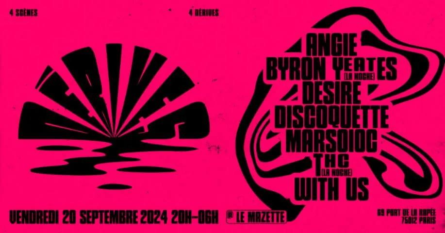 Image qui illustre: Dérives w/ La Noche (THC & Byron Yeats), Discoquette & more