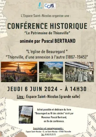 Image qui illustre: Conférence Historique  Le Patrimoine De Thionville